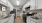 a kitchen with white cabinets