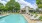 beautiful shimmering pool