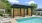 Poolside cabanas